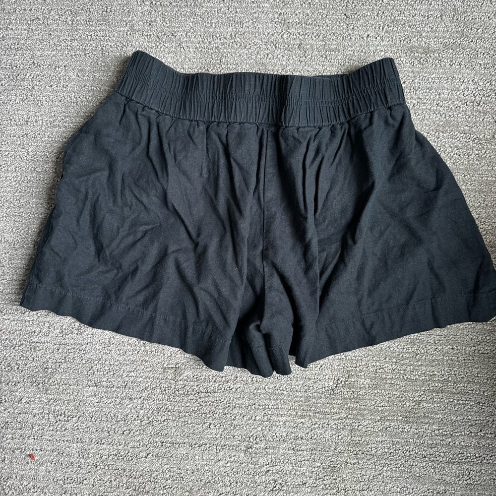a new day Black High Waist Shorts